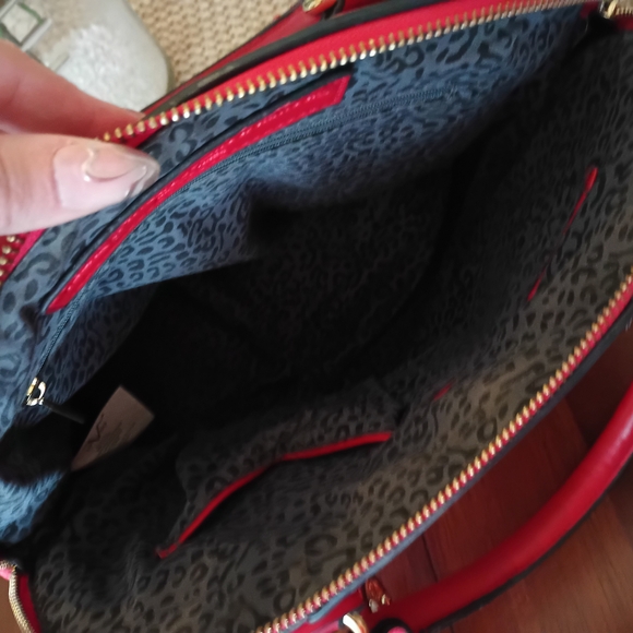 Red Designer Handbag - Picture 15 of 15